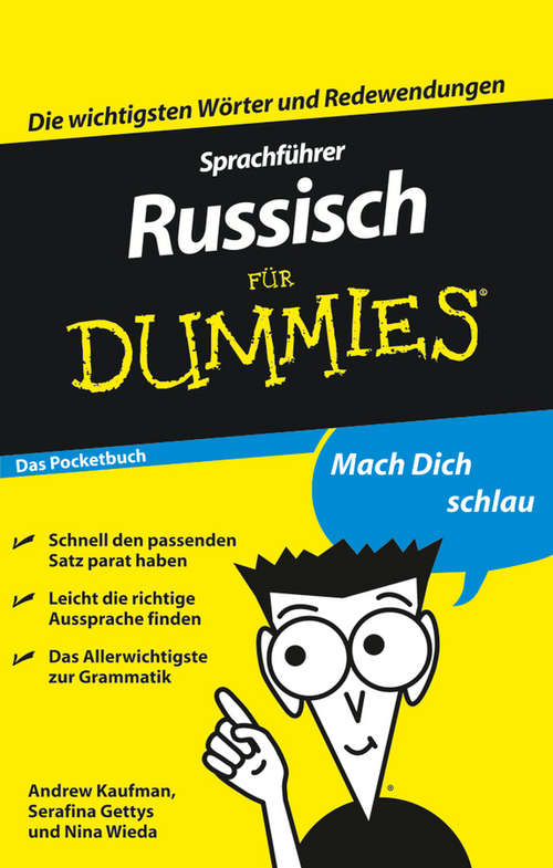 Book cover of Sprachführer Russisch für Dummies Das Pocketbuch: Das Pocketbuch (Für Dummies)