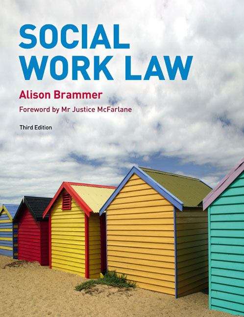 Book cover of Social Work Law (3rd edition) (PDF)