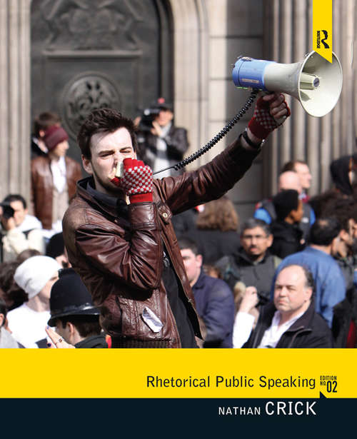 Book cover of Rhetorical Public Speaking