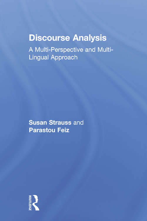 Book cover of Discourse Analysis: Putting Our Worlds into Words
