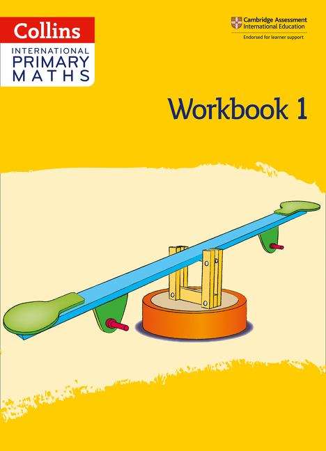Book cover of International Primary Maths Workbook: Stage 1 (PDF) (2) (Collins International Primary Maths)