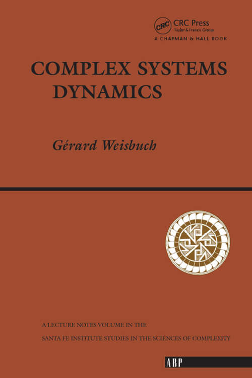 Book cover of Complex Systems Dynamics