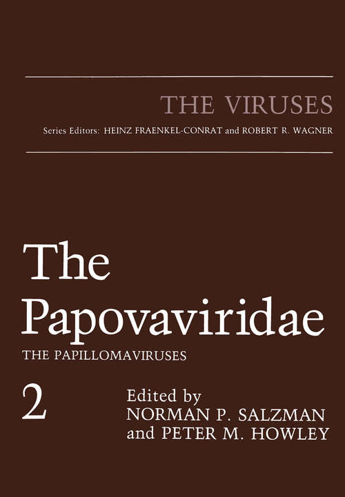 Book cover of The Papovaviridae: The Papillomaviruses (1987) (The Viruses)