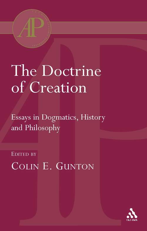 Book cover of Doctrine of Creation