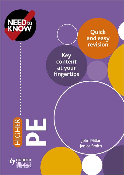 Book cover of Need to Know: Higher PE