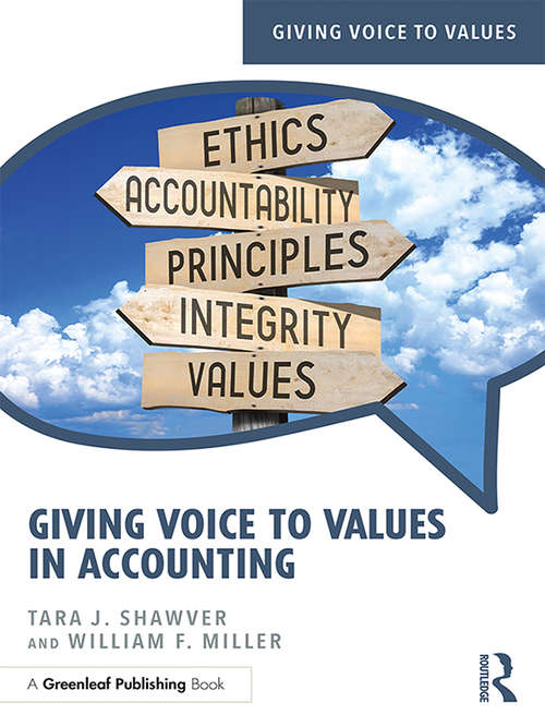 Book cover of Giving Voice to Values in Accounting (Giving Voice to Values)