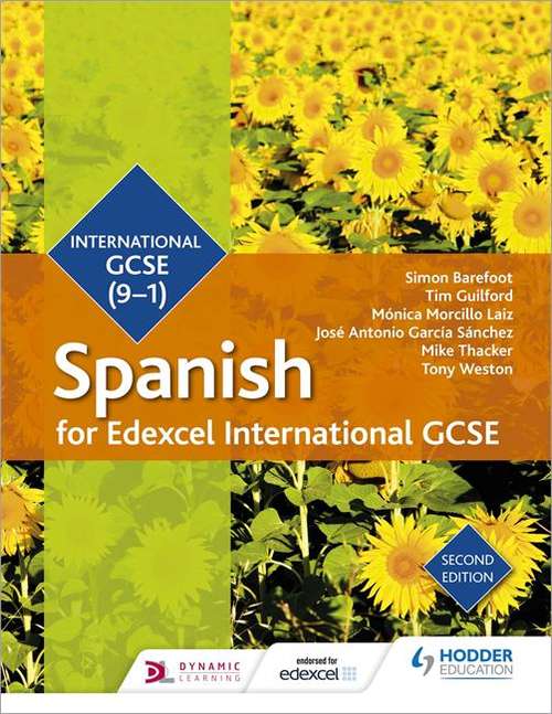 Book cover of Edexcel International GCSE Spanish Student Book (2nd Edition) (PDF)