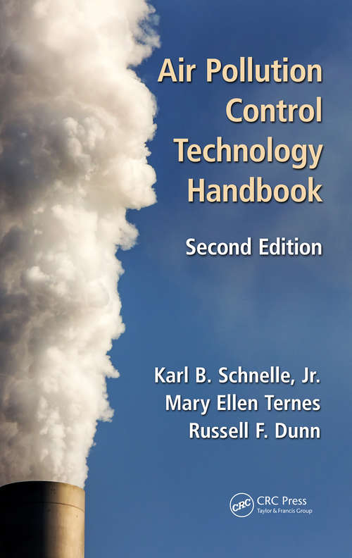 Book cover of Air Pollution Control Technology Handbook (2)