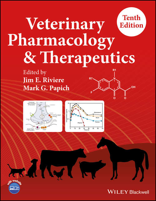 Book cover of Veterinary Pharmacology and Therapeutics (10)