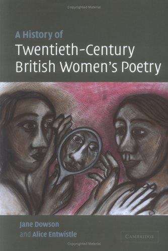 Book cover of A History of Twentieth-Century British Women’s Poetry (PDF)