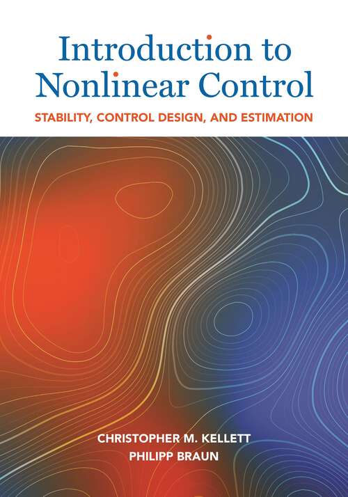 Book cover of Introduction to Nonlinear Control: Stability, Control Design, and Estimation