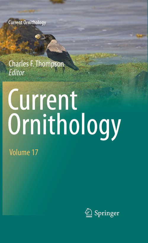 Book cover of Current Ornithology Volume 17 (2010) (Current Ornithology #17)