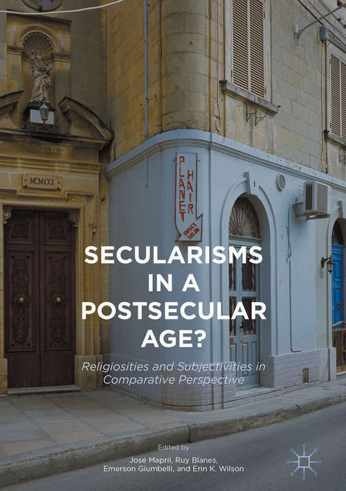 Book cover of Secularisms in a Postsecular Age?: Religiosities and Subjectivities in Comparative Perspective (PDF)
