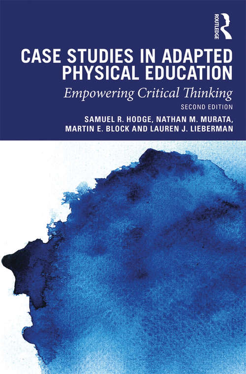 Book cover of Case Studies in Adapted Physical Education: Empowering Critical Thinking (2)