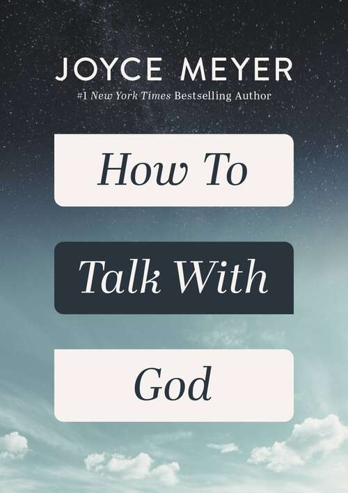 Book cover of How to Talk with God