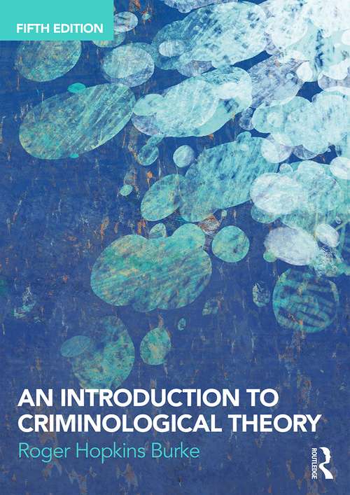 Book cover of An Introduction to Criminological Theory (5)