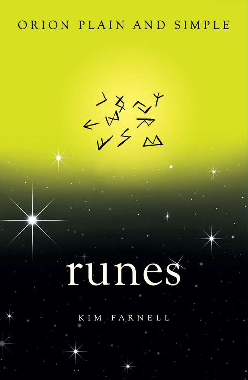 Book cover of Runes, Orion Plain and Simple: A Beginner's Guide (Plain and Simple)