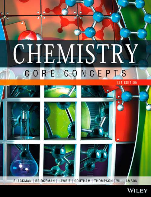 Book cover of Chemistry: Core Concepts