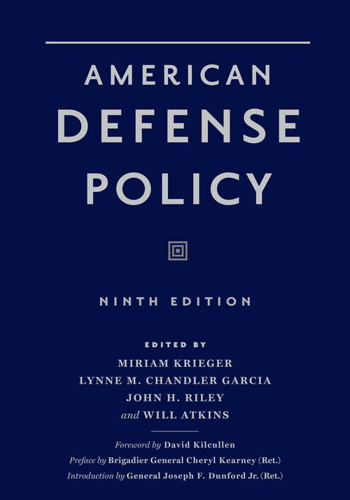 Book cover of American Defense Policy (ninth edition)
