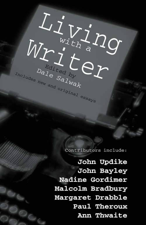 Book cover of Living With a Writer (2004)