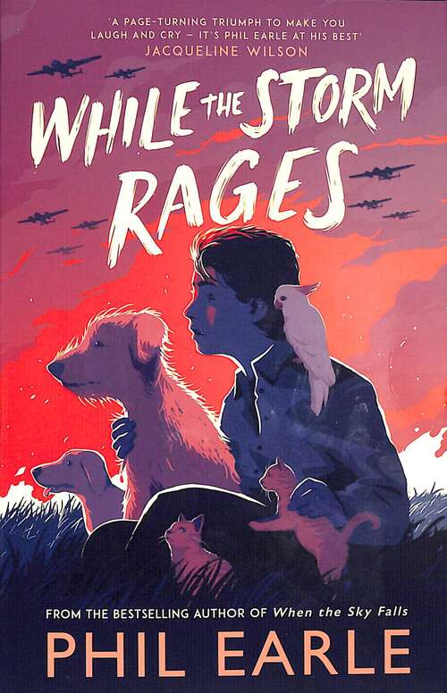 Book cover of While The Storm Rages