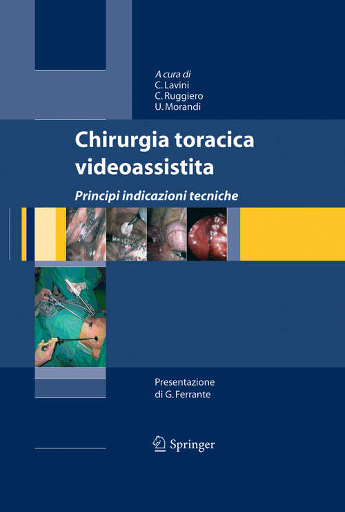 Book cover of Chirurgia toracica videoassistita (2006)
