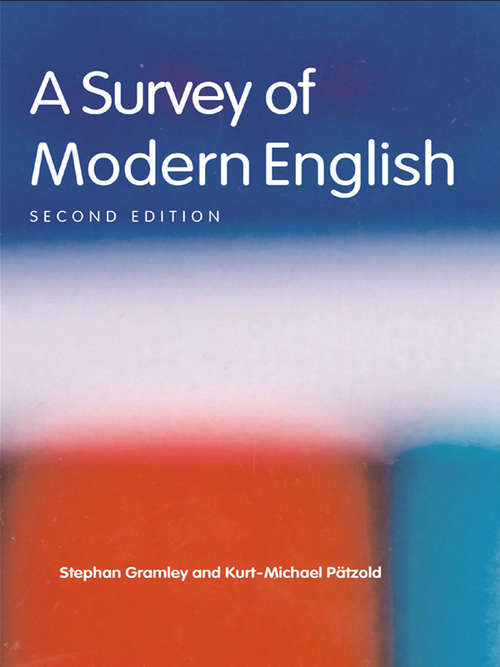Book cover of A Survey of Modern English