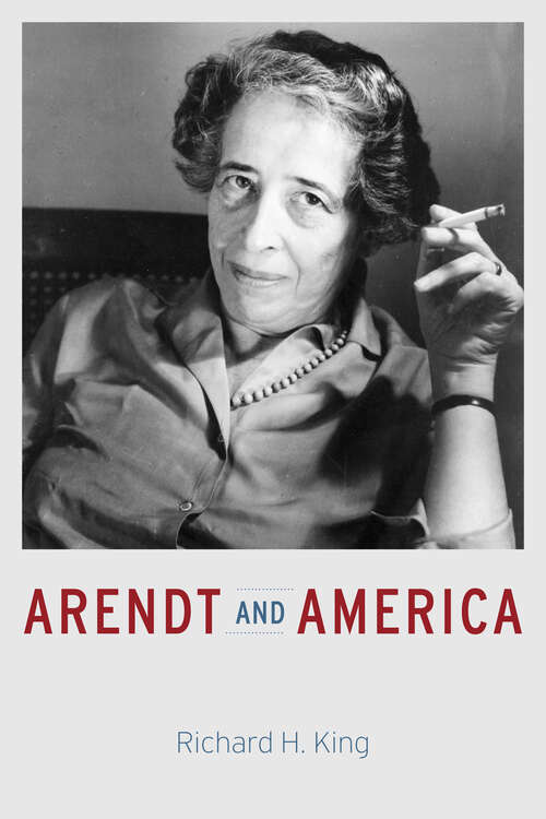 Book cover of Arendt and America