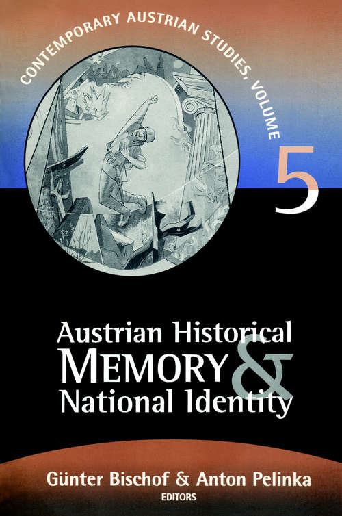 Book cover of Austrian Historical Memory and National Identity