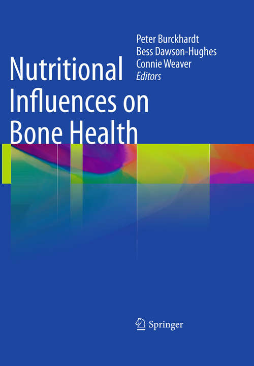 Book cover of Nutritional Influences on Bone Health: 8th International Symposium (2010)