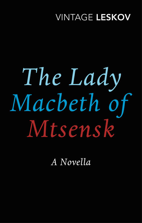 Book cover of The Lady Macbeth of Mtsensk