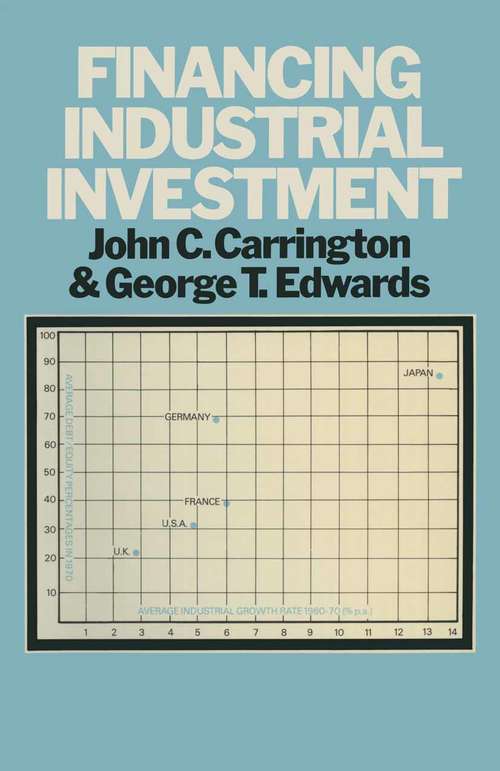 Book cover of Financing Industrial Investment (PDF) (1st ed. 1979)