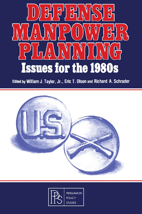 Book cover of Defense Manpower Planning: Issues for the 1980s
