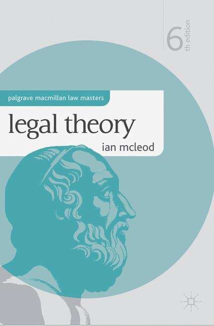 Book cover of Legal Theory (PDF) (Palgrave Macmillan Law Masters Ser.)