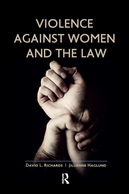 Book cover of Violence Against Women and the Law (International Studies Intensives Ser.)