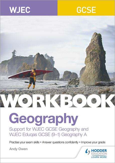 Book cover of WJEC GCSE Geography Workbook (PDF)