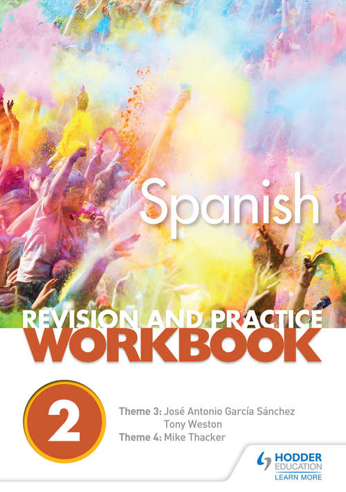 Book cover of AQA A-level Spanish Revision and Practice Workbook Themes 3 and 4 (PDF)
