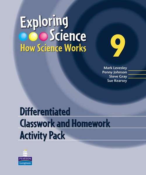 Book cover of Exploring Science: How Science Works Year 9 Differentiated Classroom and Homework Activity Pack (1st edition) (PDF)