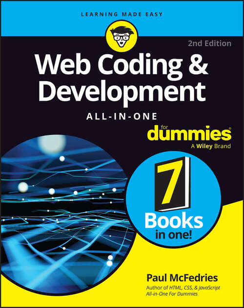 Book cover of Web Coding & Development All-in-One For Dummies (2)
