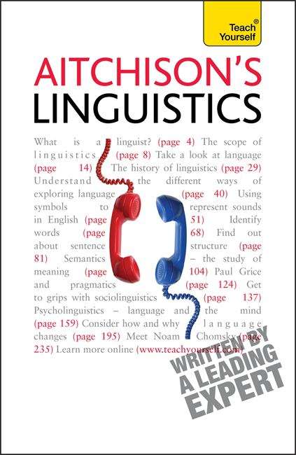 Book cover of Aitchison's Linguistics