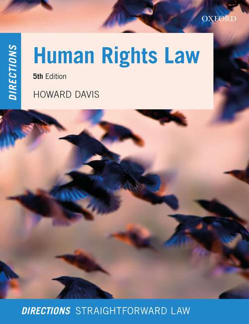 Book cover of Human Rights Law Directions (Directions)