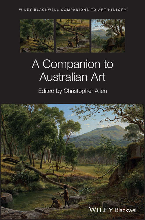 Book cover of A Companion to Australian Art (Blackwell Companions to Art History)
