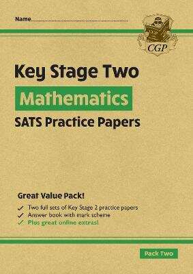 Book cover of New KS2 Maths SATS Practice Papers: Pack 2 (for the 2019 tests)