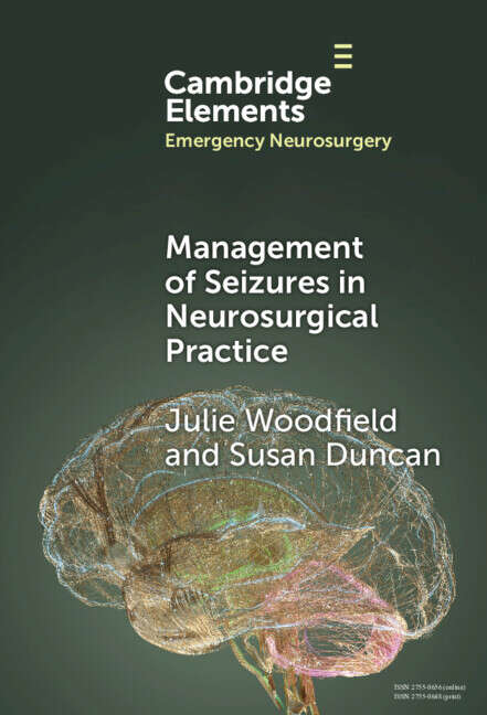 Book cover of Management of Seizures in Neurosurgical Practice (Elements in Emergency Neurosurgery)
