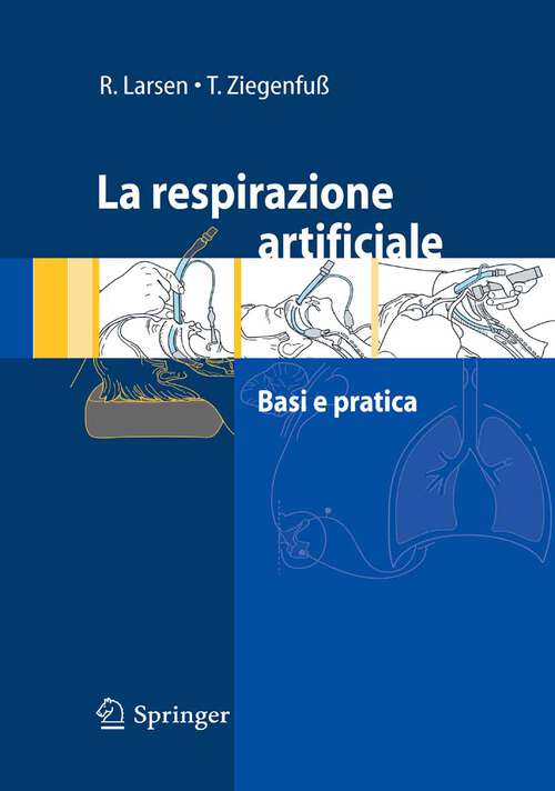 Book cover of La respirazione artificiale: Basi e pratica (2007)
