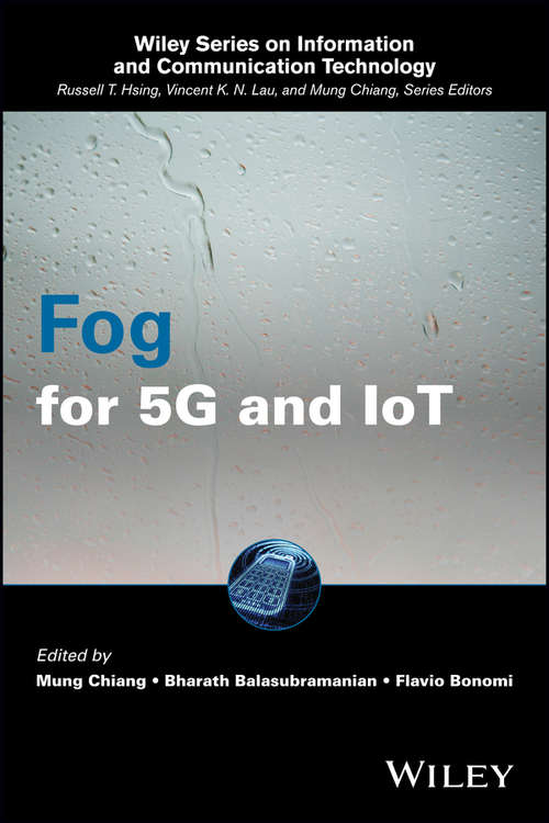 Book cover of Fog for 5G and IoT (Information and Communication Technology Series,)