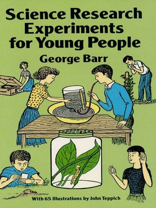 Book cover of Science Research Experiments for Young People