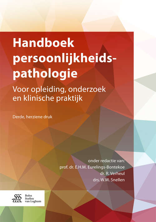 Book cover of Handboek persoonlijkheidspathologie: Voor opleiding, onderzoek en klinische praktijk (3rd ed. 2017)