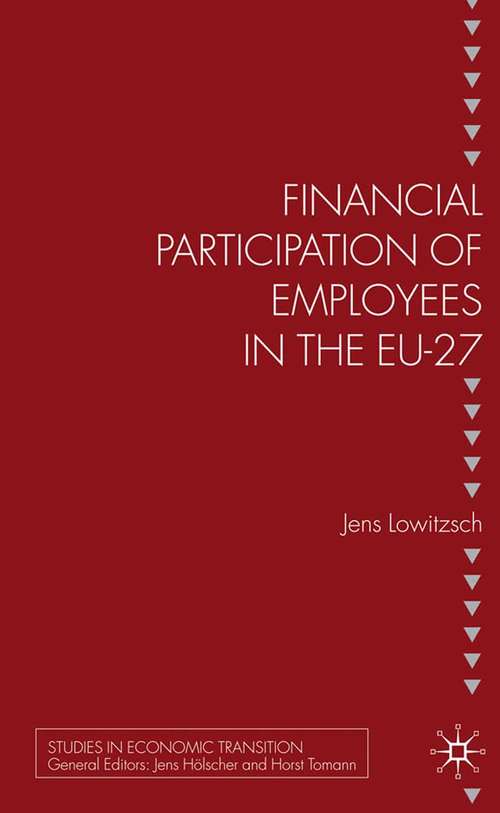 Book cover of Financial Participation of Employees in the EU-27 (2009) (Studies in Economic Transition)