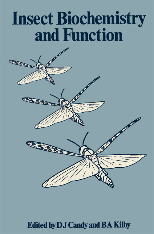 Book cover of Insect Biochemistry and Function (1975)